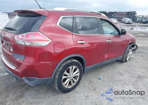 2016 Nissan Rogue Sv z USA, uszkodzony, nr VIN KNMAT2MT0GP647057